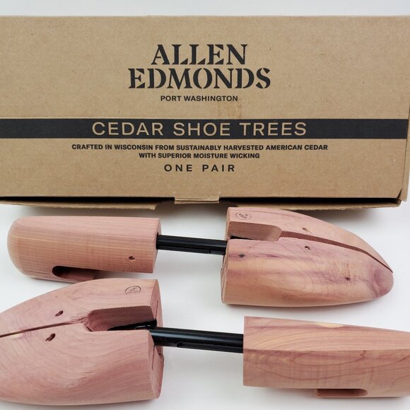 Allen Edmonds Shoe Trees Cedar Wood Combination USA Men's XL 11W-14N Unused NIB - Picture 7 of 9